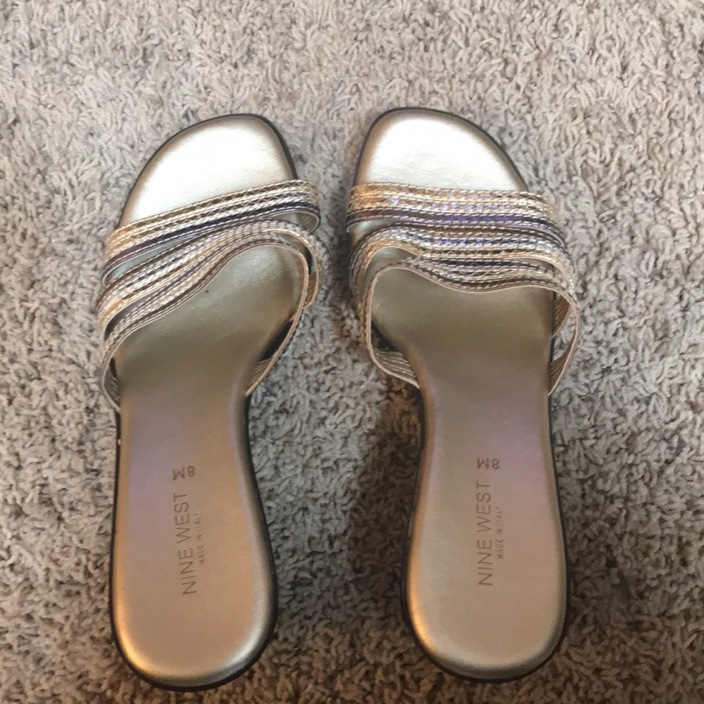 NEW NineWest strapless dress sandals